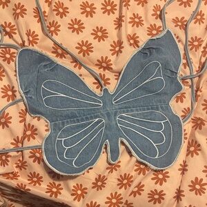 Butterfly Appliqué Women Jeans